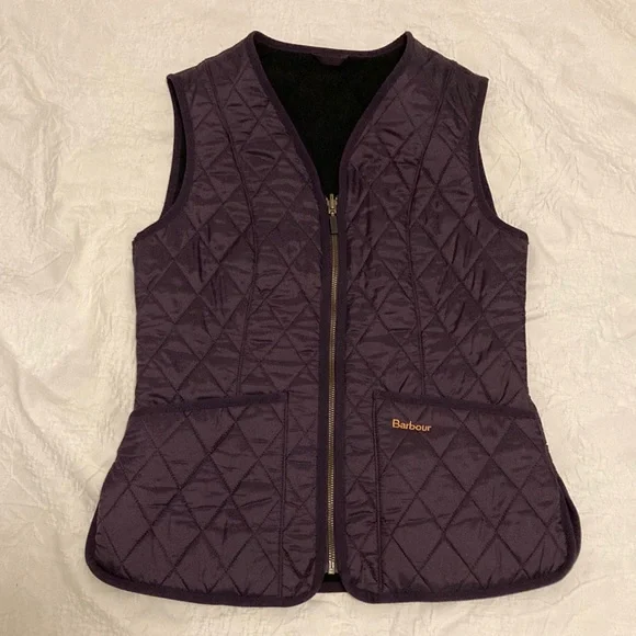 Barbour Quilted Zip-in Vest - Picture 1 of 7
